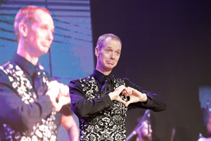 Doug Jones getting emotional on the StarCon 2019 stage