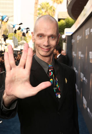 Doug Jones na Premiere de Star Trek: Discovery