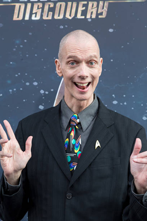Doug Jones na Premiere de Star Trek: Discovery